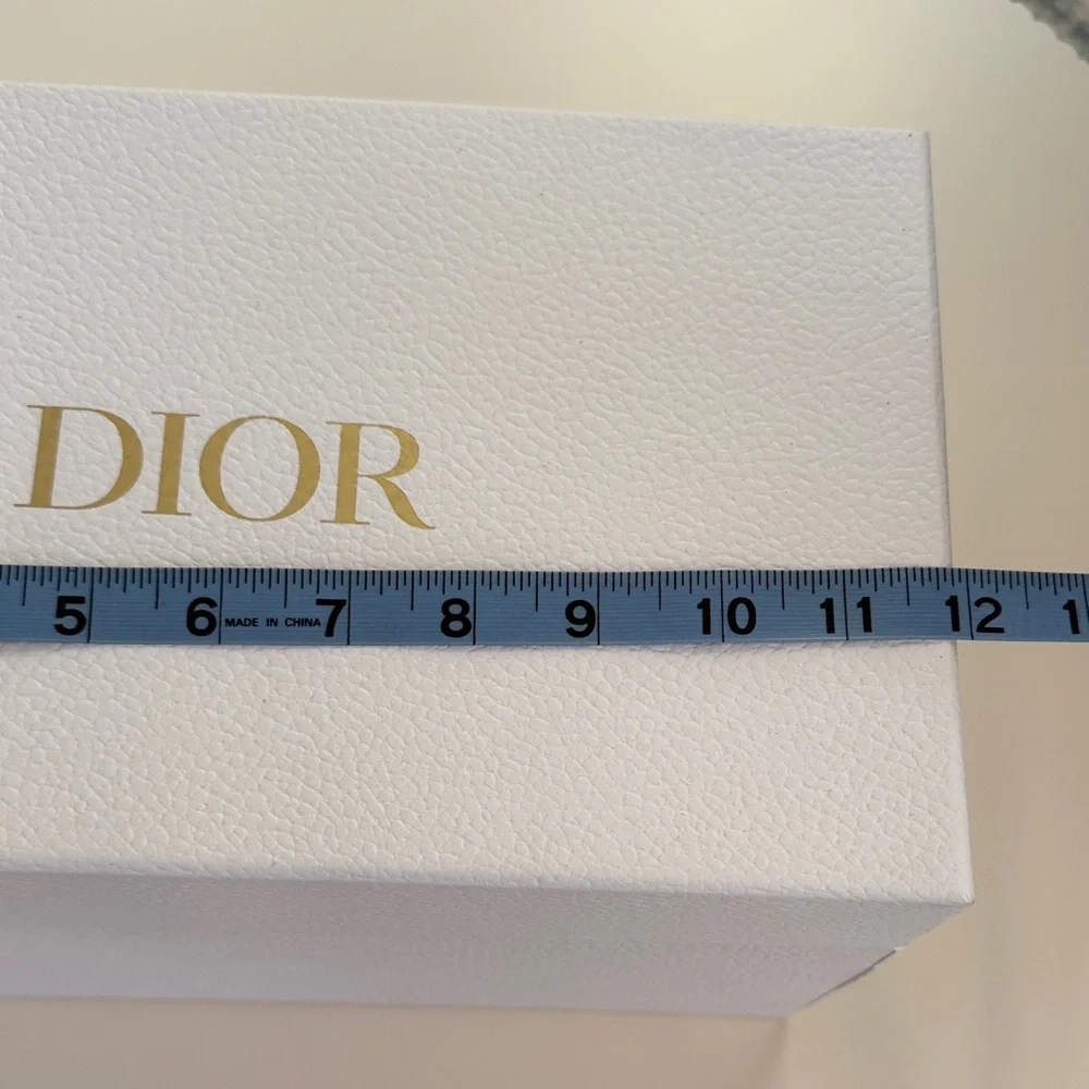Dior White and Gold Luxury Gift Box